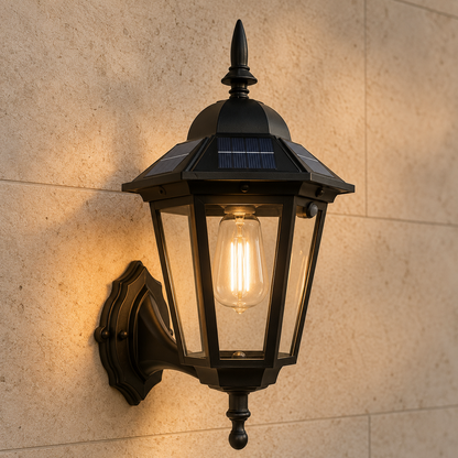 Solar-Wandleuchte für Außen