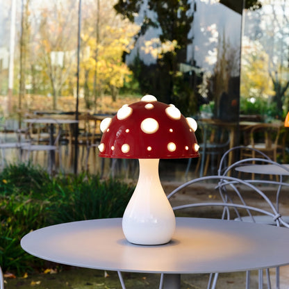 Designer Pilz-Tischlampe