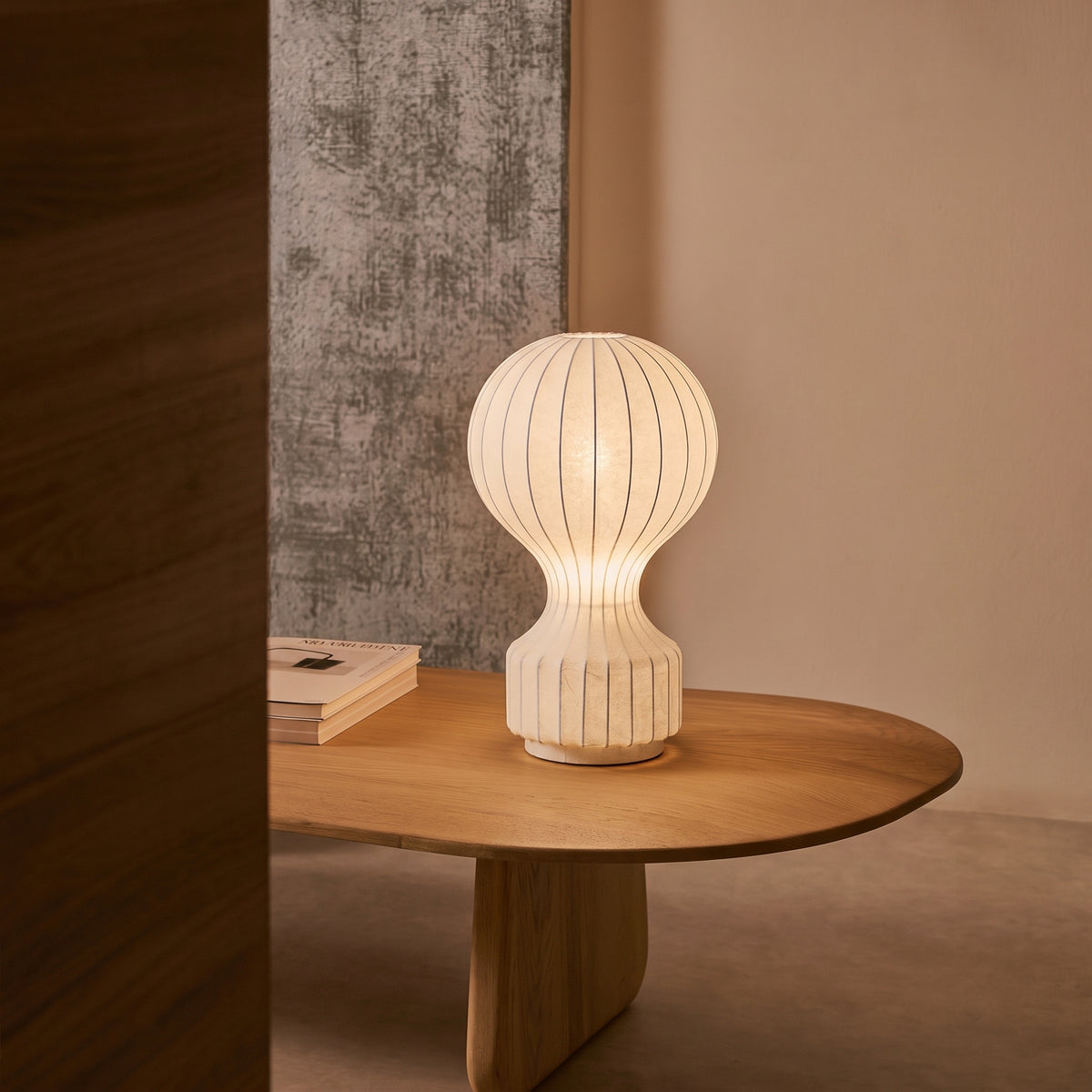Handmade Silk Table Lamp